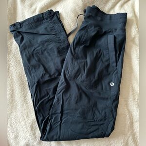 Lululemon Navy Dance Studio Pant Mid-Rise Full Length Dance Pant